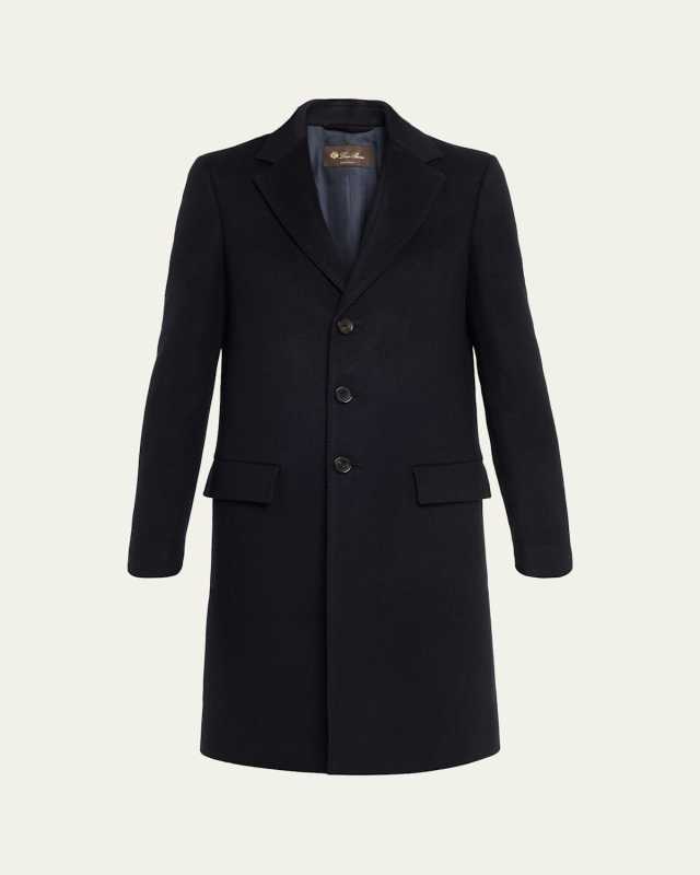 Alby Single-Breasted Cashmere Coat